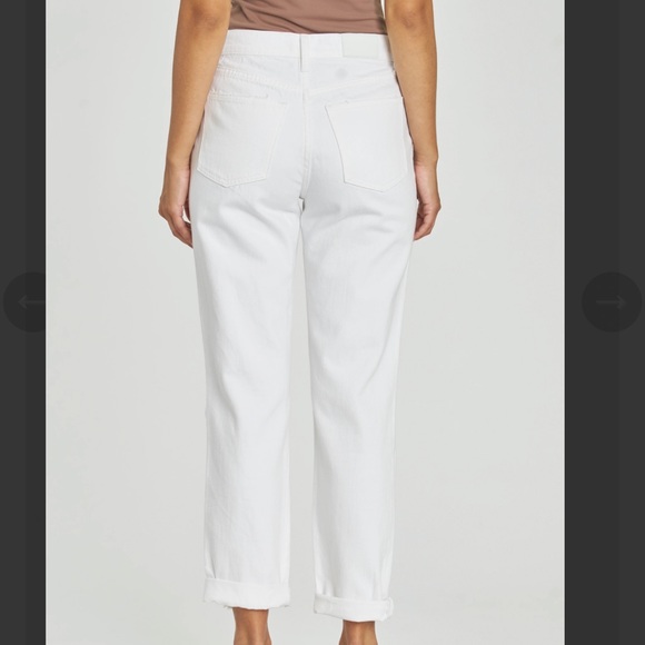 ❄️☁️ pistola Presley High Rise Relaxed Roller in Blizzard☁️❄️ - Picture 4 of 16